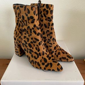 Topshop Leopard Bootie